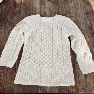 Womens Merino Irish Wool Sweater!